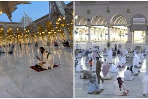 7 Potret Masjid Nabawi dibuka usai ditutup selama pandemi Covid-19