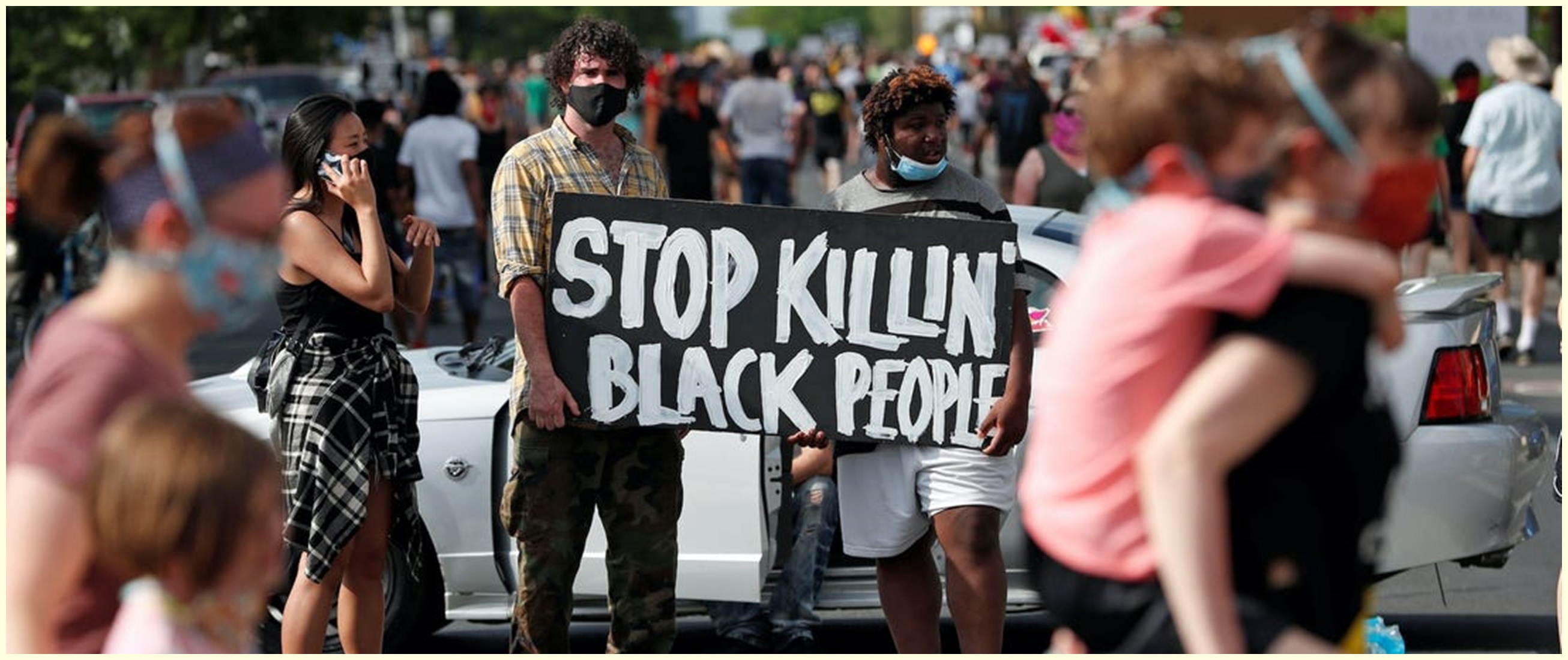 Viral video penjarahan gerai Louis Vuitton karena kasus George Floyd