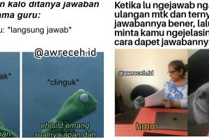 10 Meme lucu susahnya jadi murid ini bikin ketawa nostalgia
