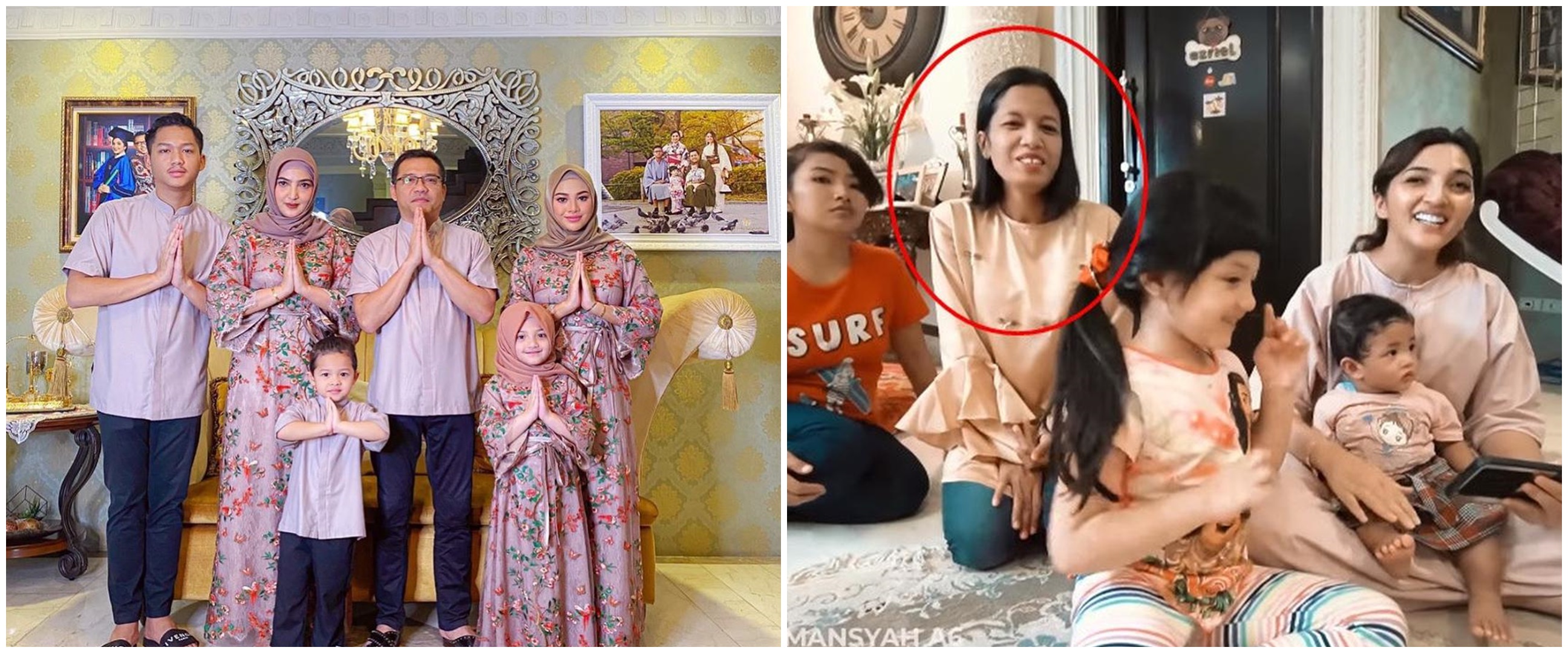 9 Momen syukuran Anang-Ashanty angkat anak ART jadi putri ke-5
