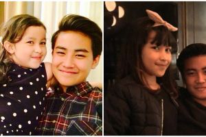 Beda ayah, ini 8 potret kedekatan Rafi Pangestu dan Aquene Djorghi