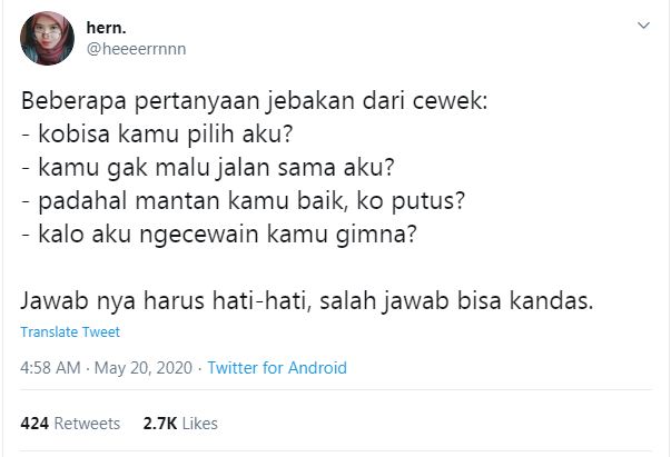 10 Cuitan lucu fakta tentang cewek ini bikin ngangguk setuju