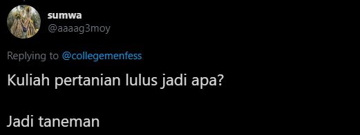 10 Jawaban nyeleneh 'lulus kuliah jadi apa?' ini bikin nyengir