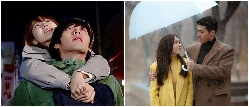 8 Adu gaya Song Hye-kyo dan Son Ye-jin saat jadi 'pacar' Hyun Bin