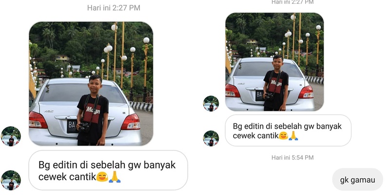 10 Orang jadi korban minta edit foto dapat jodoh, hasilnya kocak