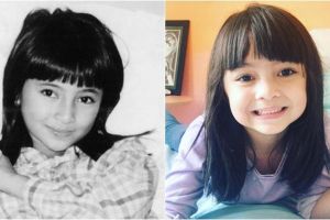 6 Potret tunjukkan Marshanda dan Sienna berwajah bak copy paste