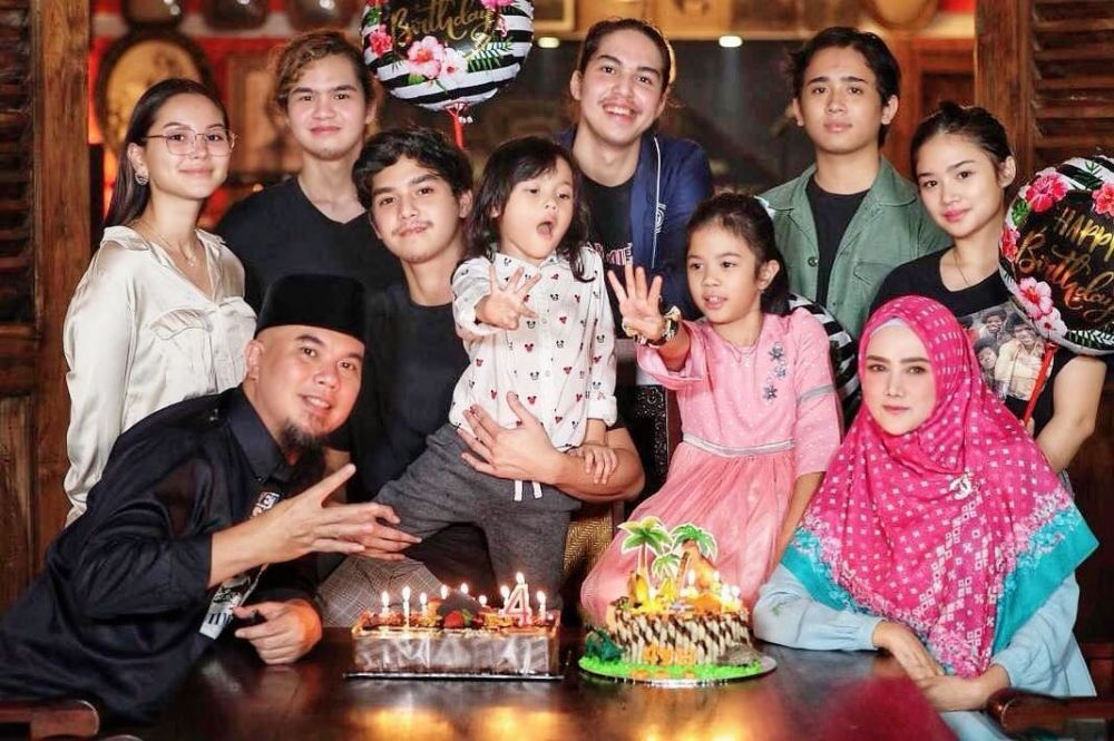 6 Momen ultah ke-4 Muhammad Ali, paras Dul & Tiara jadi sorotan