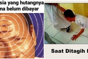 10 Meme utang piutang, sindirannya kocak banget