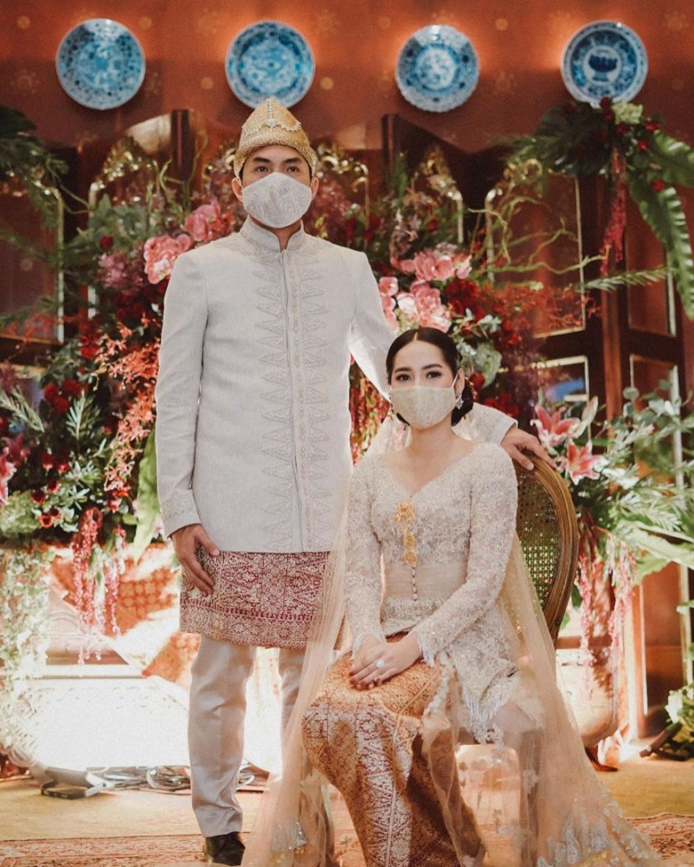 10 Momen pernikahan Niken Anjani & Adimaz Motik, digelar tertutup