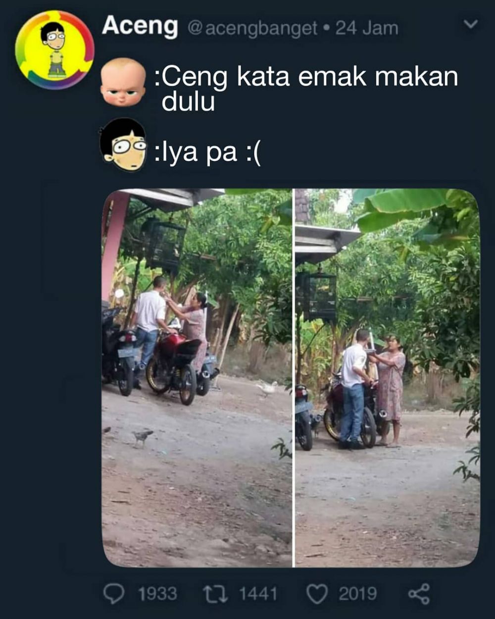 10 Meme lucu nanyain emak ini bikin senyum tipis