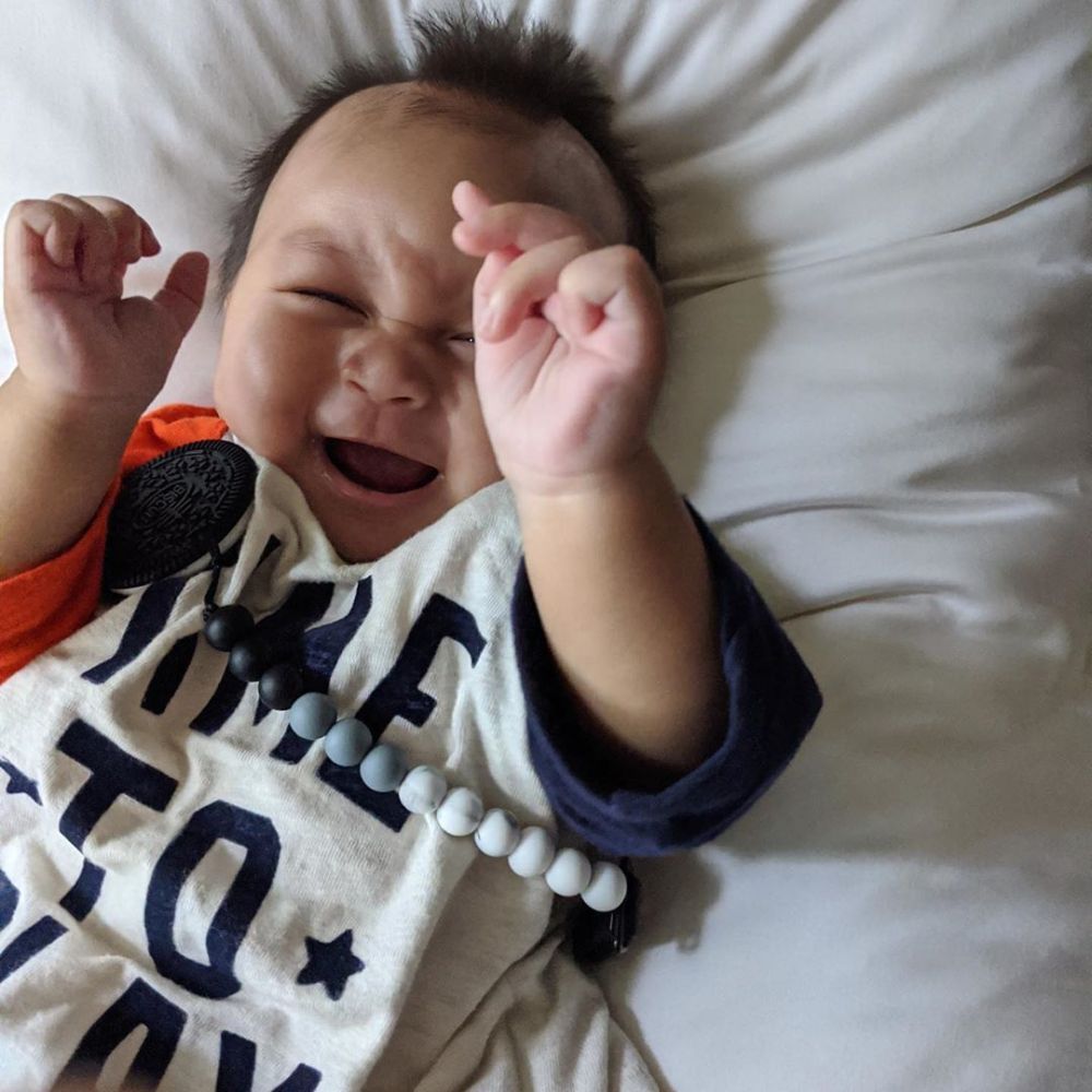 11 Pose ekspresif Kiano Tiger Wong, bikin gemas maksimal