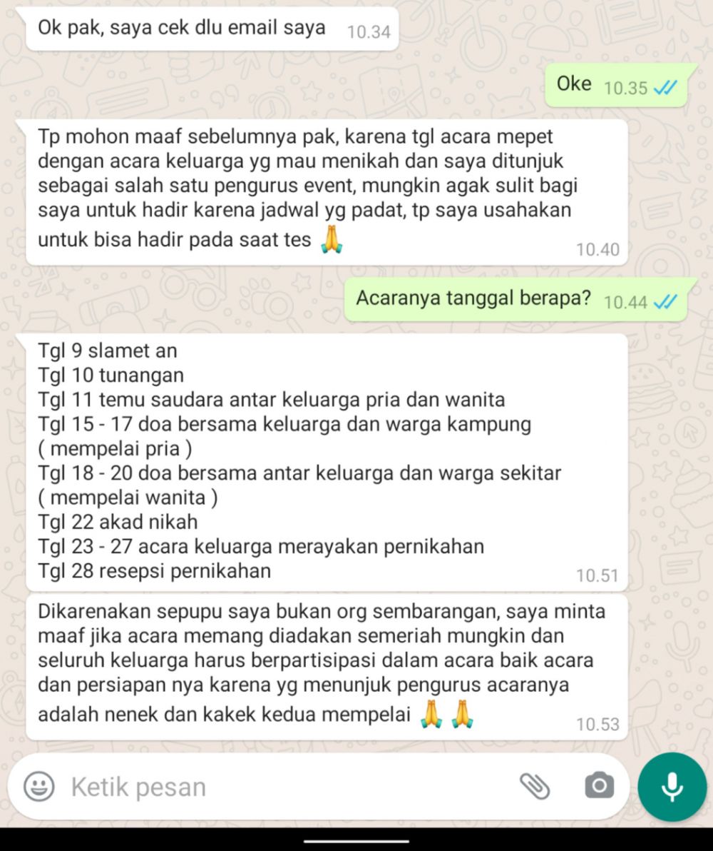 10 Kelakuan pencari kerja ini ngeselinnya bikin HRD ngelus dada