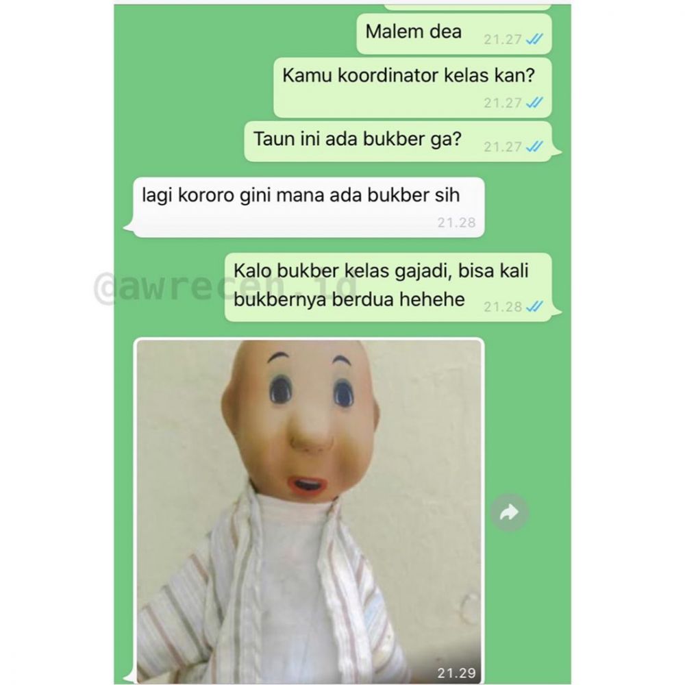 35 Contoh chat lucu kenalan lewat whatsapp (WA), bikin nyengir