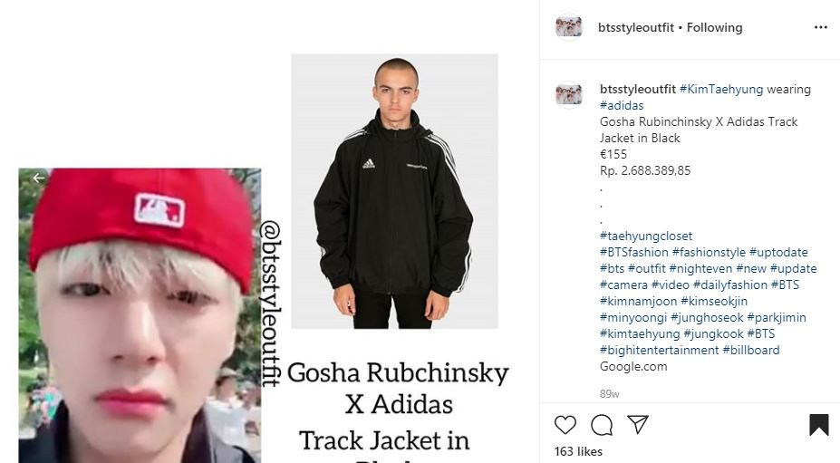 10 Koleksi jaket V BTS, ada yang harganya capai Rp 100 juta