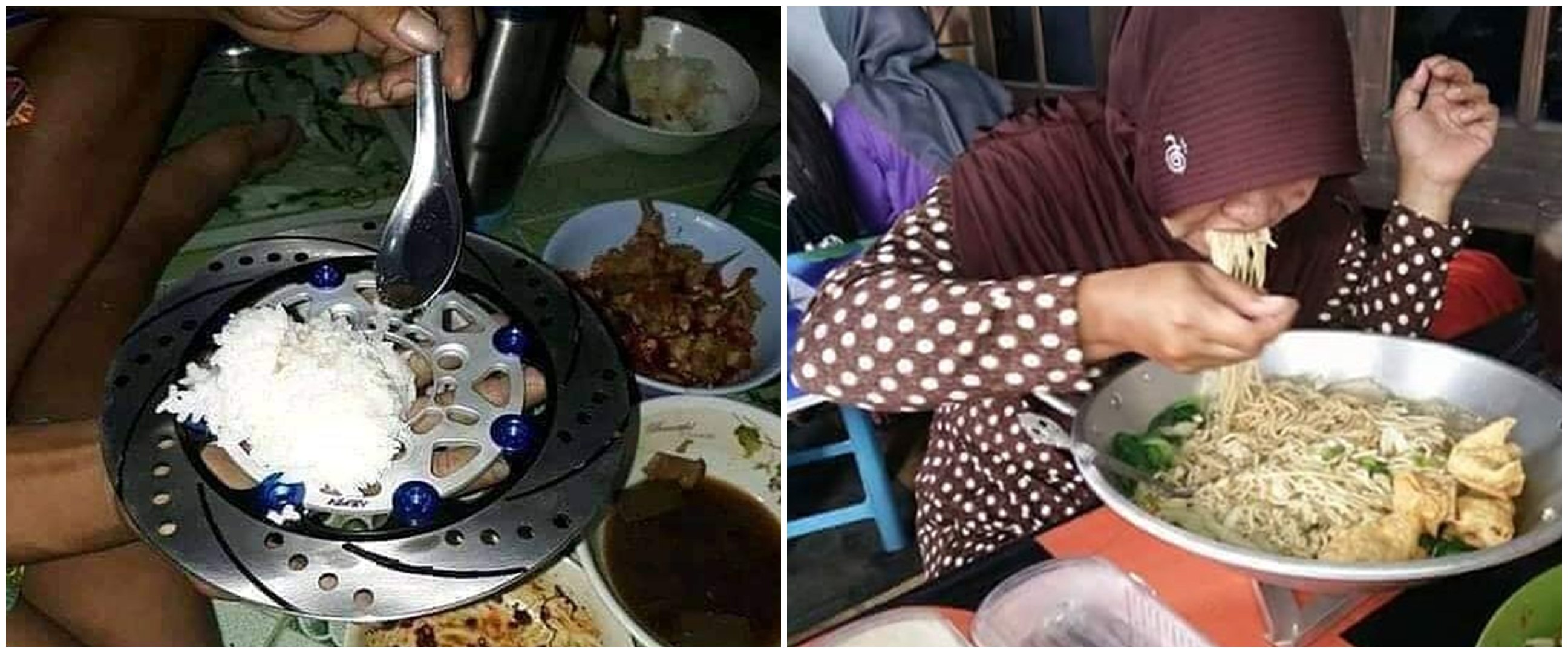 10 Potret lucu alat makan nggak biasa ini bikin geleng kepala
