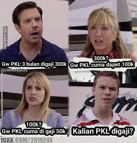 10 Meme lucu nasib pelajar ketika PKL, tak seindah yang dibayangkan
