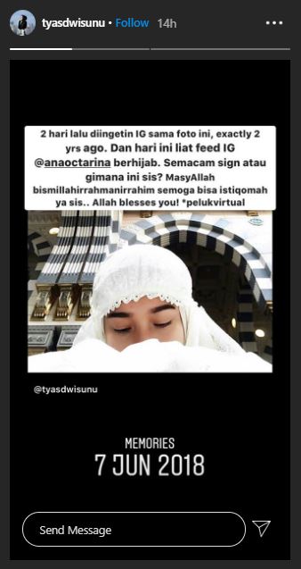 Putuskan ubah penampilan, ini 5 potret Ana Octarina berhijab
