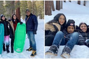 6 Momen wisuda virtual Nino anak Uya Kuya, dirayakan sederhana