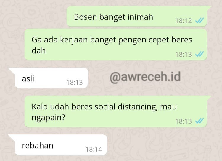 10 Chat lucu punya teman iseng ini bikin senyum kesal