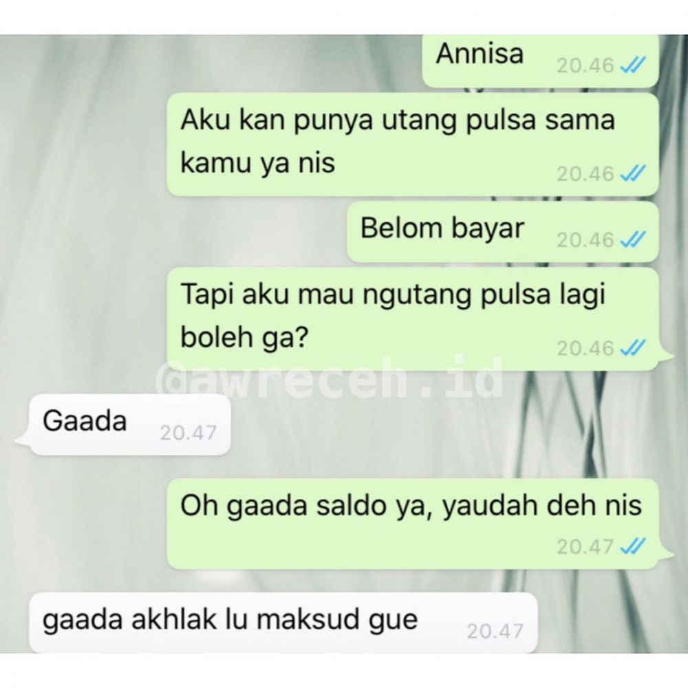 10 Chat lucu punya teman iseng ini bikin senyum kesal