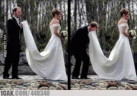 10 Momen unik pengantin saat pernikahan ini bikin senyum tipis