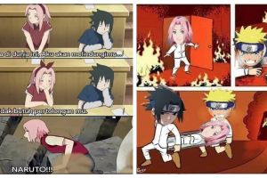 10 Meme 'Sakura hanya jadi beban Naruto' ini kocak