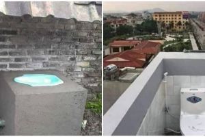 10 Potret lucu toilet rumah ini desainnya bikin gagal paham