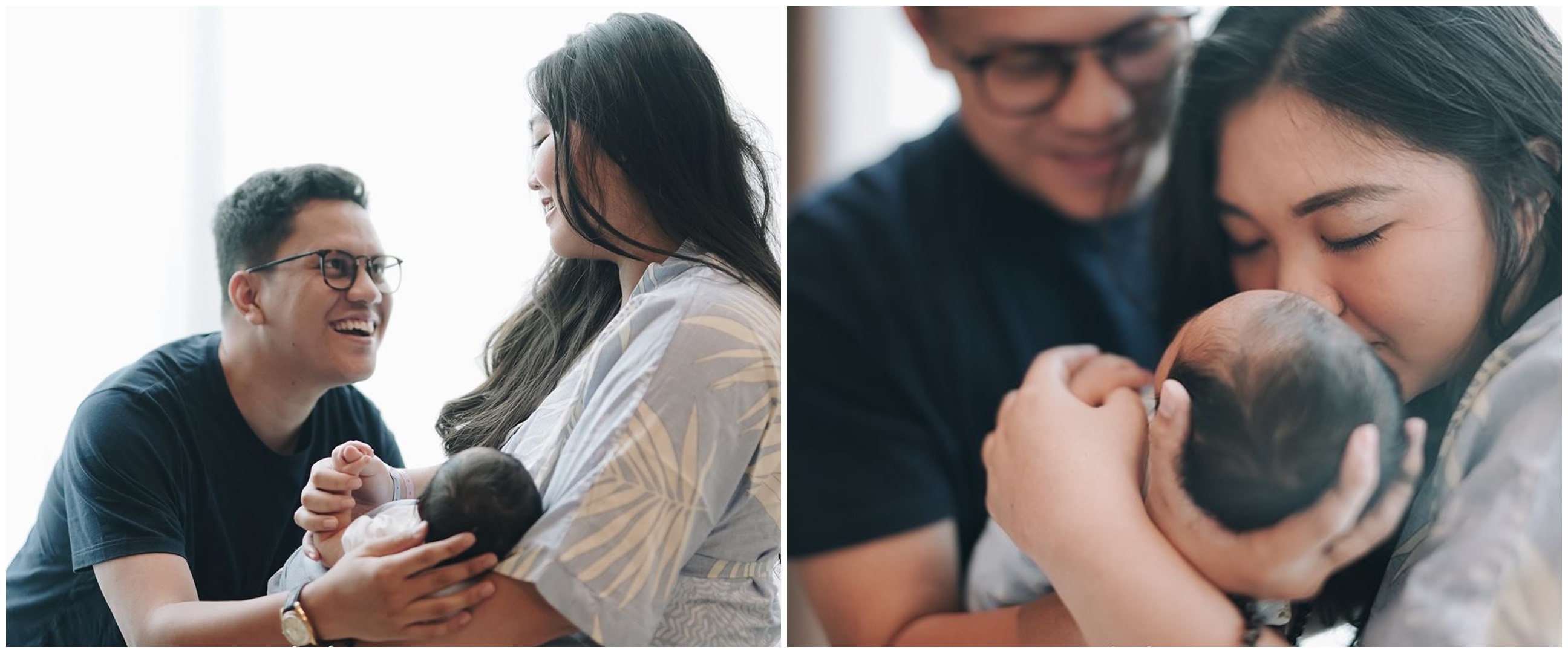 7 Potret kamar bayi Arief Muhammad, serba putih dengan ornamen jerapah