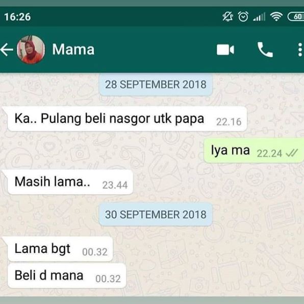 10 Chat lucu pertanyaan ibu-ibu di WhatsApp, bikin ngakak