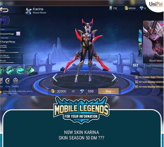 6 Skin baru di Mobile Legends ini bikin gamers ngiler