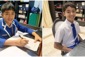 7 Potret Betrand Peto ujian sekolah di rumah, penuh perjuangan