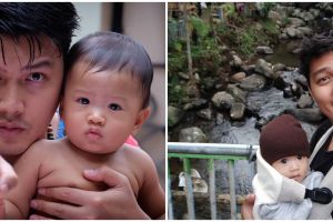 8 Potret Dirly Idol momong anak, ayah idaman nih