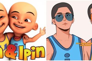 Ilustrasi 9 tokoh kartun Upin & Ipin jadi dewasa, manglingi