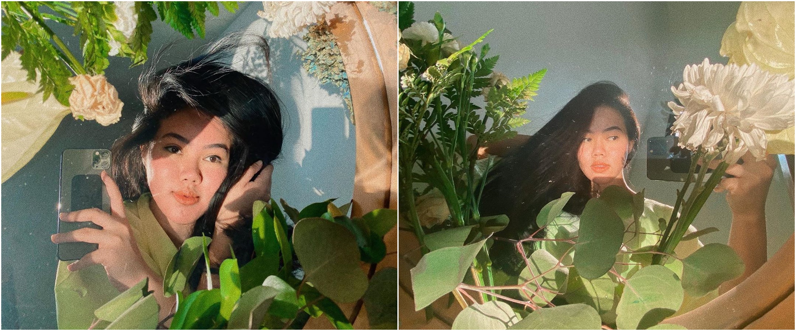 6 Potret mirror selfie Yura Yunita saat bangun tidur, manglingi