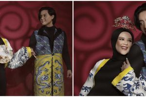 10 Potret maternity Cut Meyriska dan Roger bergaya oriental