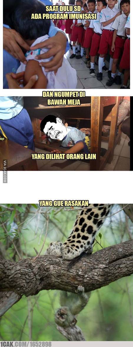 10 Meme takut disuntik, lucunya bikin ketawa ingat masa kecil