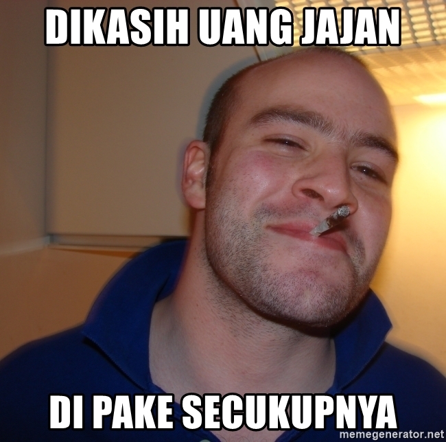10 Meme ketika dikasih duit orangtua, bahagia