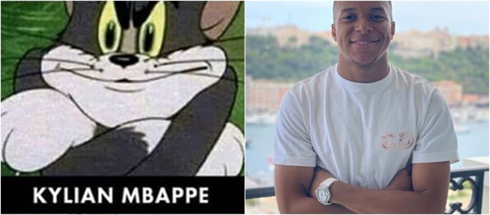6 Cocoklogi kocak tokoh sepak bola dengan karakter Tom and Jerry
