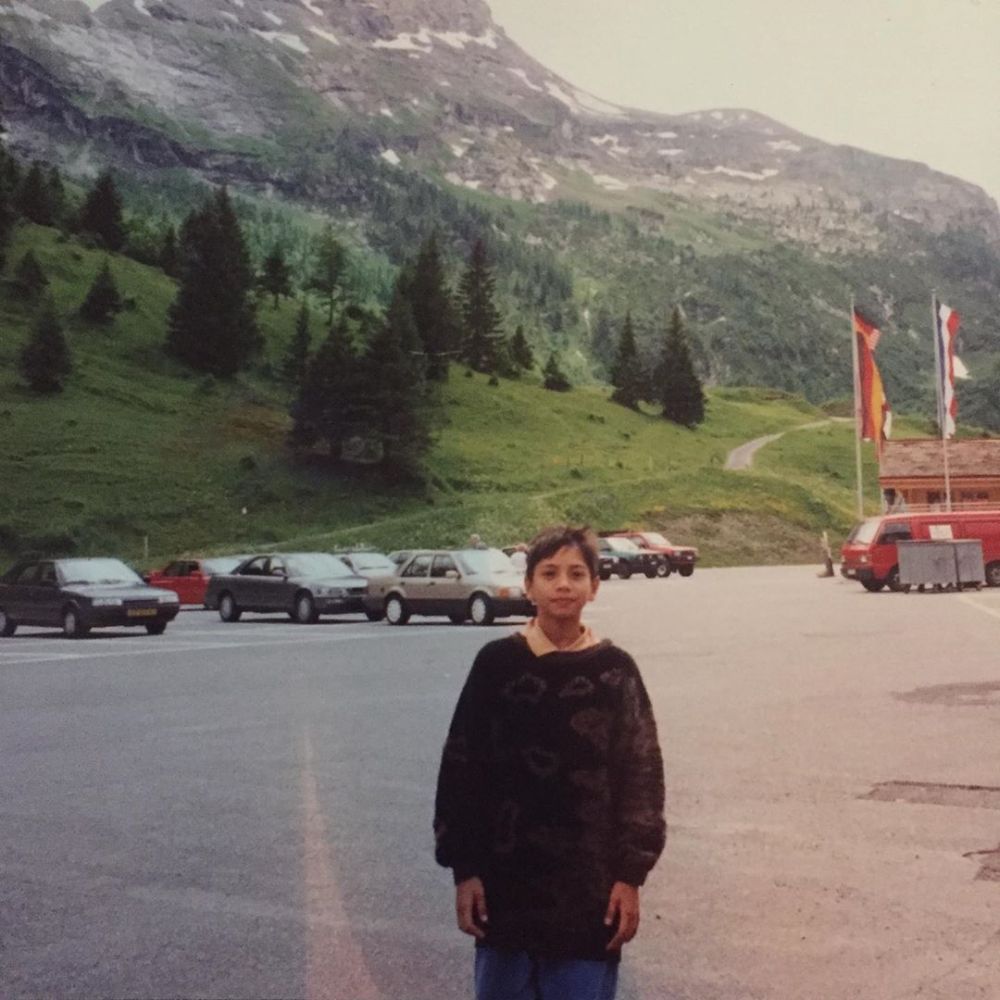 7 Potret masa remaja Fauzi Baadila, bukti ganteng sedari dulu