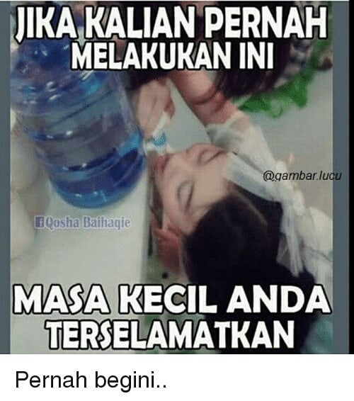 10 Meme lucu rutinitas waktu kecil ini bikin senyum nostalgia