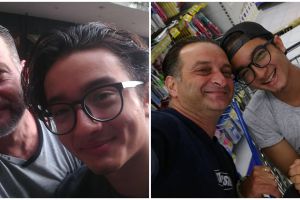 Jarang terekspos, ini 9 momen kompak Bryan Domani & papa bulenya