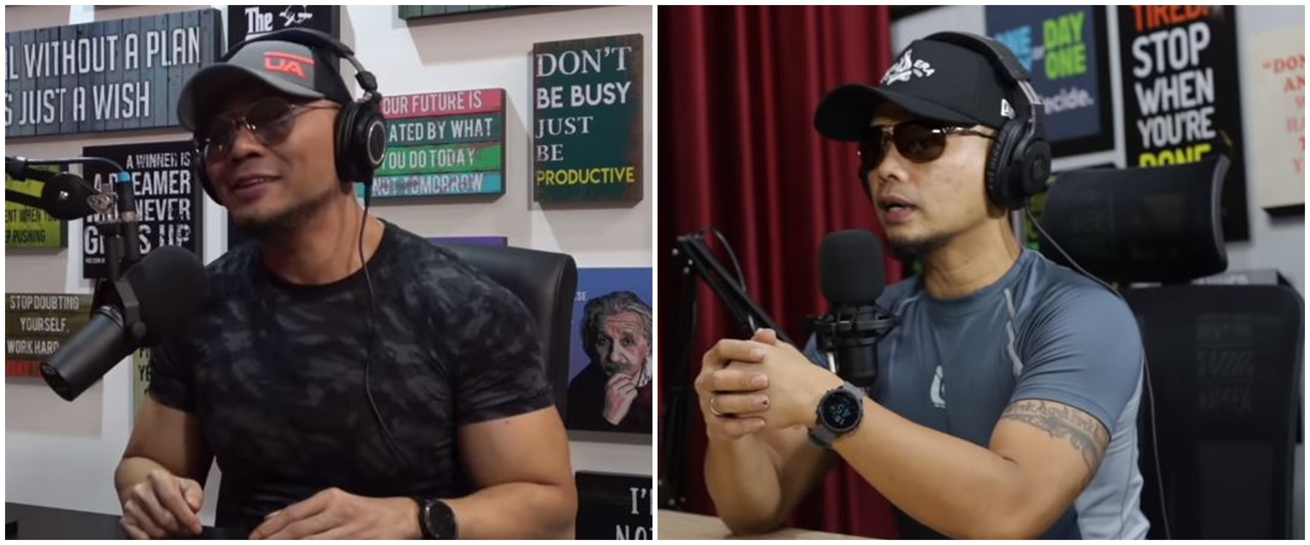 8 Potret Wendi Cagur parodi podcast Deddy Corbuzier, totalitas