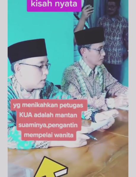 Petugas KUA ini nikahkan mantan istri dengan teman sendiri