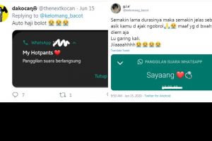 10 Cuitan lucu pamer durasi telepon, kupingnya auto panas