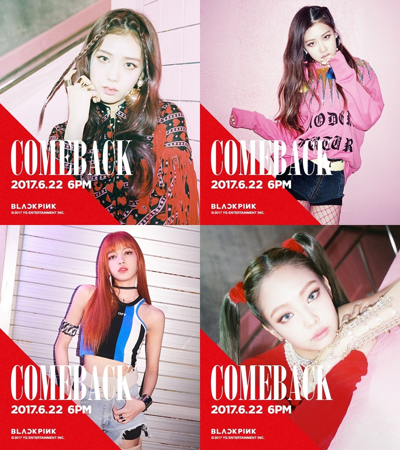 5 Teaser poster Blackpink debut hingga comeback, terbaru manglingi