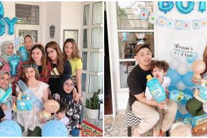 7 Momen baby shower Alessia Cestaro, nuansa biru penuh kebahagiaan