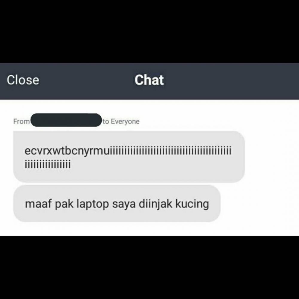 10 Chat lucu pengen serius tapi salah ketik ini kocak