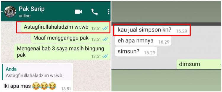 10 Chat Lucu Pengen Serius Tapi Salah Ketik Ini Kocak