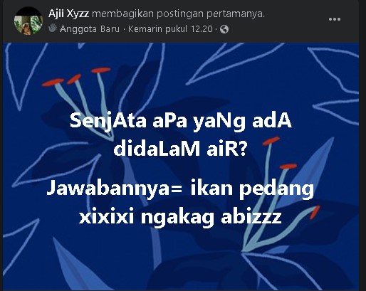 10 Pertanyaan receh di grup medsos bapak-bapak ini absurd abis