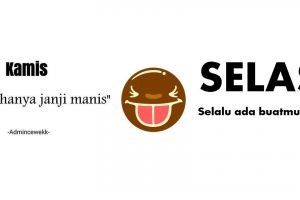 13 Singkatan lucu nama hari ini endingnya bikin baper abis